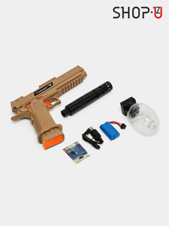 AWM L92 bolalar havo snayper miltig'i, glushitelli va lazerli pritsel, Ak47