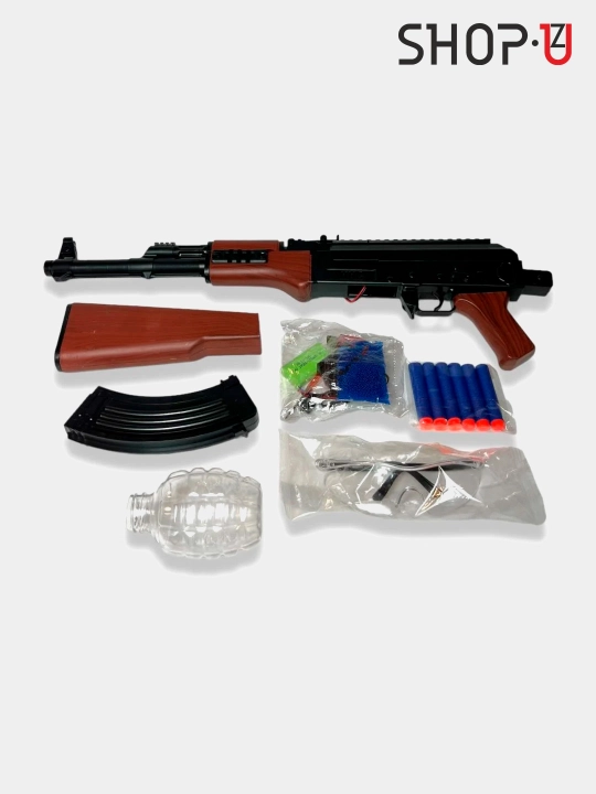 AWM L92 bolalar havo snayper miltig'i, glushitelli va lazerli pritsel, Ak47