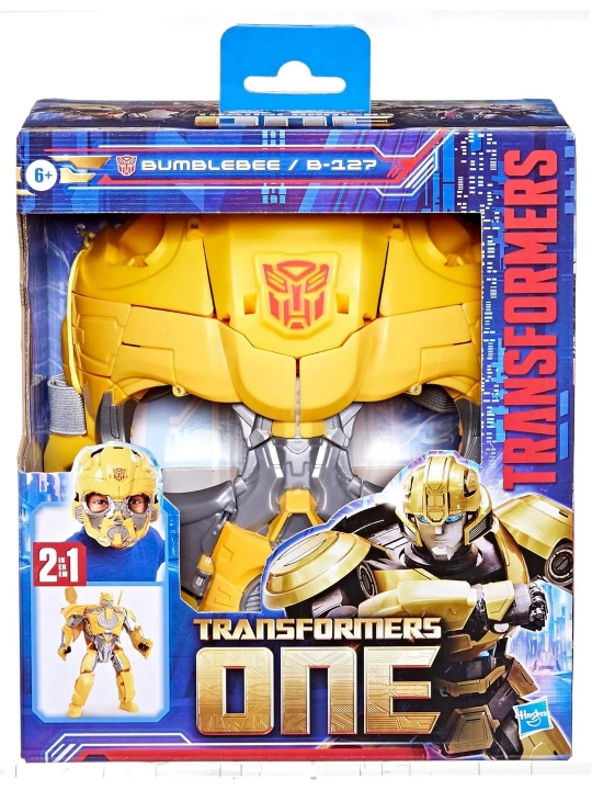 Transformator, 2 tasi 1 da, Bumblebee, 9,9 dyuymli robot figurasi niqobga aylanadi
