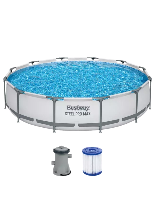 Karkasli basseyn Bestway Steel Pro Max, 4062-10220 litr