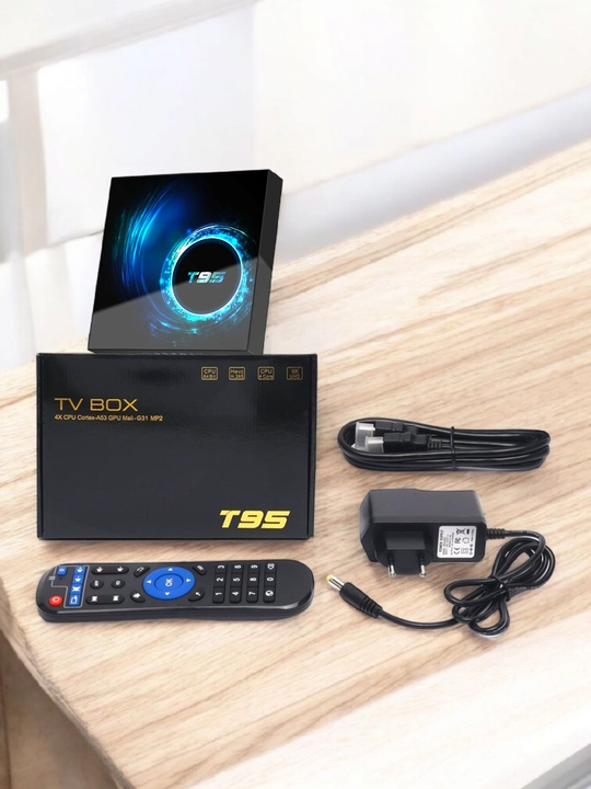 Smart TV 4K pristavkalari T95, 4/32Gb,4/128Gb, Android 10