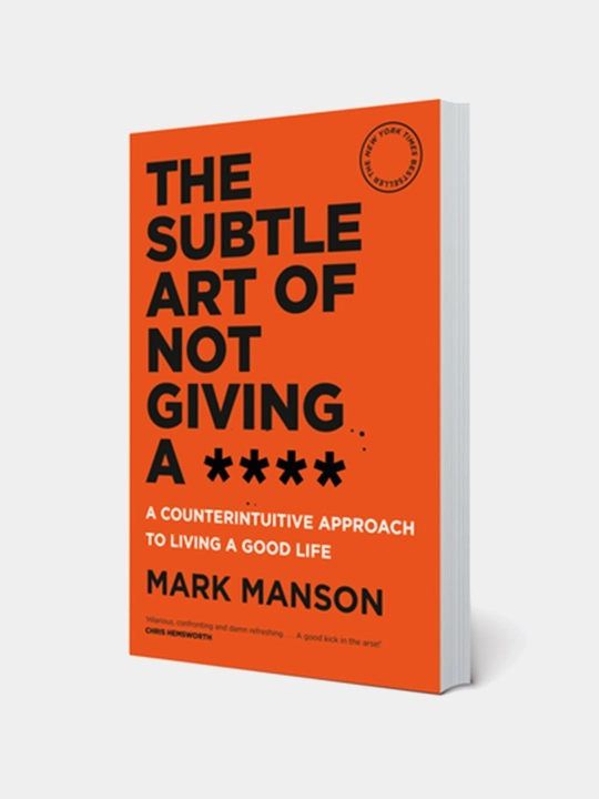 The Subtle Art of not Giving a fUck, Mark Manson, ingliz tilida