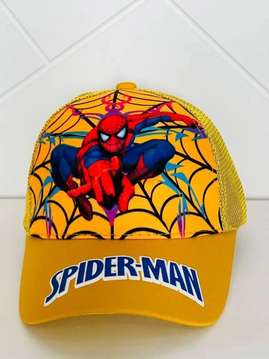 Детская кепка Spider-Man Человек-паук, летняя кепка для мальчиков, защита от солнца