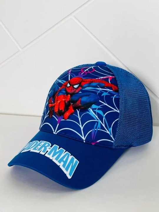 Детская кепка Spider-Man Человек-паук, летняя кепка для мальчиков, защита от солнца