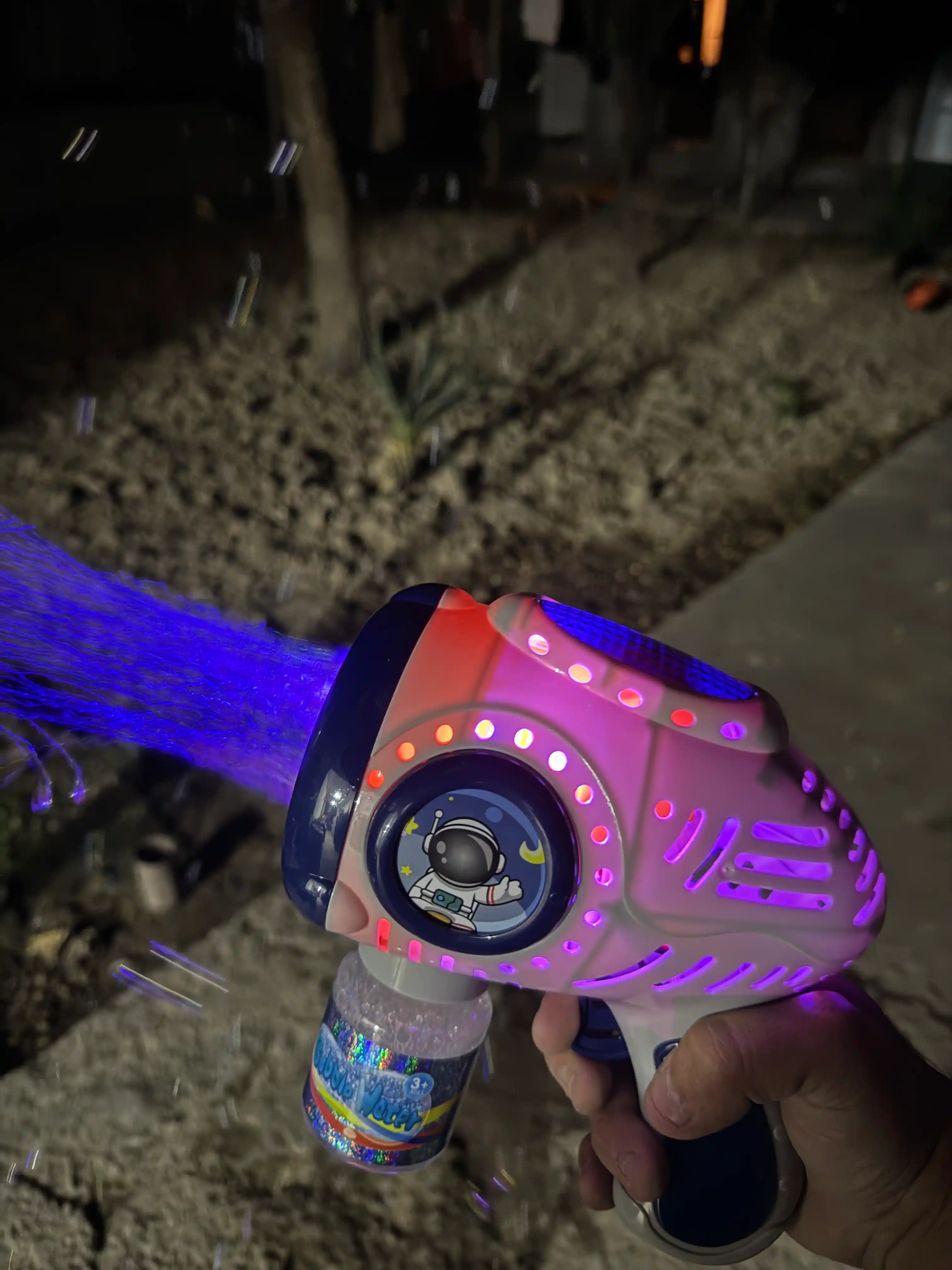 Автоматическая машина для мыльных пузырей, генератор, для детей  BUBBLE GUN