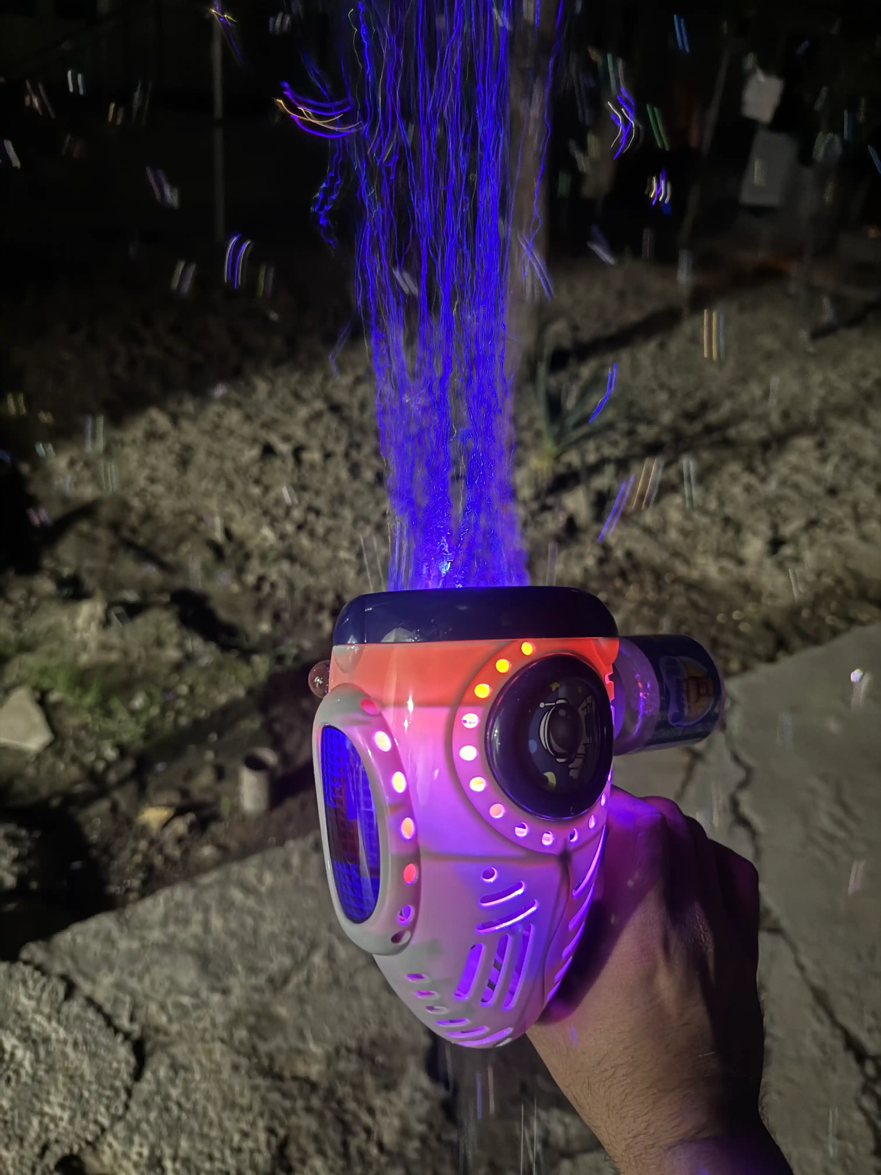 Автоматическая машина для мыльных пузырей, генератор, для детей  BUBBLE GUN
