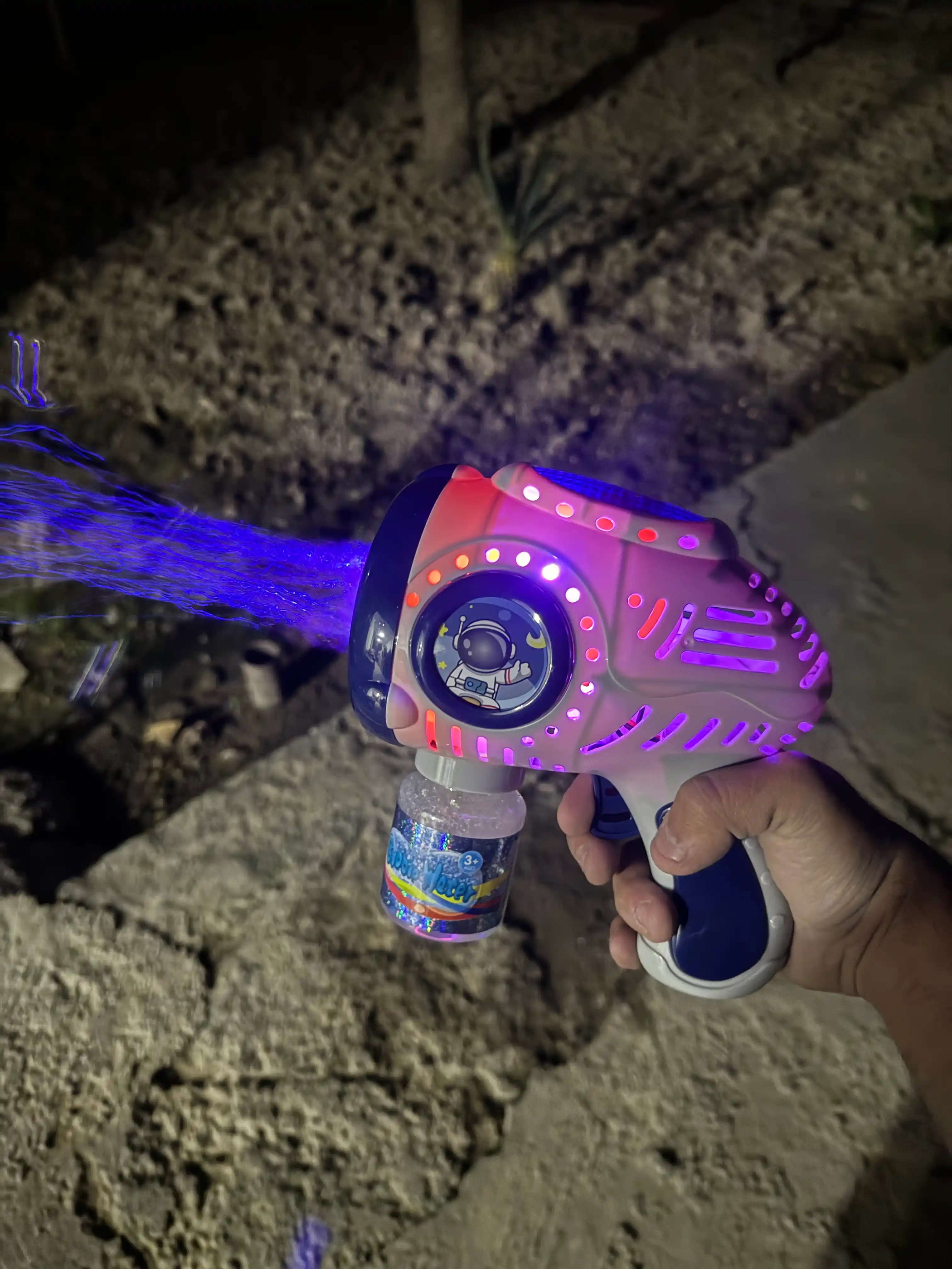 Автоматическая машина для мыльных пузырей, генератор, для детей  BUBBLE GUN