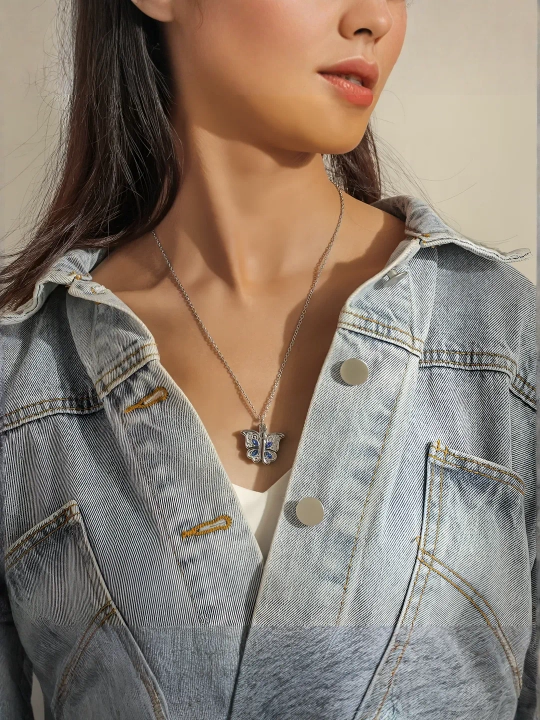 Цепочка “Бабочка Любви” — Лёгкость, сияние и чувство в каждом изгибе