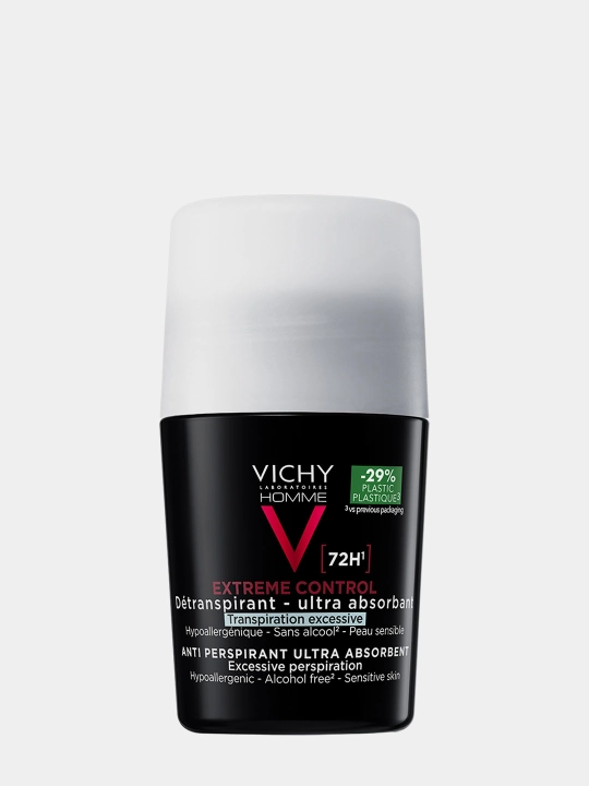 Дезодорант VICHY HOMME, против избыточного потоотделения 72 часа, 50 мл