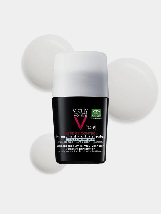Дезодорант VICHY HOMME, против избыточного потоотделения 72 часа, 50 мл