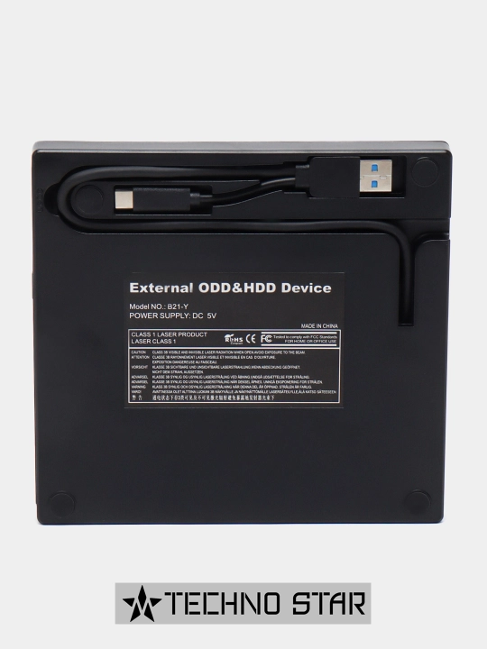 Tashqi optik DVD ROM qurilma, Usb va Type-C, Usb hub, Micro SD va SD card reader