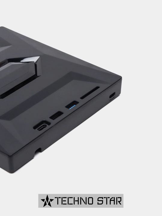 Tashqi optik DVD ROM qurilma, Usb va Type-C, Usb hub, Micro SD va SD card reader