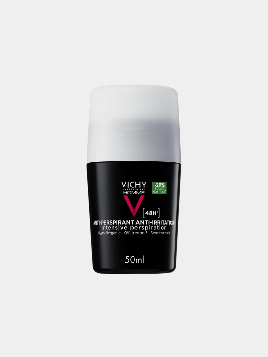 VICHY HOMME Дезодорант для чувствительной кожи 48 часов, 50 мл