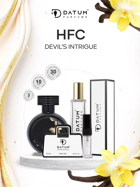 Духи женские Datum Parfume Devil's Intrigue с османтусом, белым чаем и ванилью - 