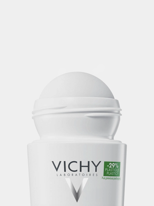 VICHY Invisible Ayollar uchun sharikli dezodorant-antiperspirant, 50 ml