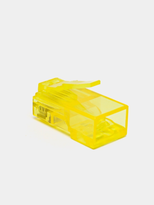 Коннектор RJ45 - CAT6, категория 6 не сквозной, цветной