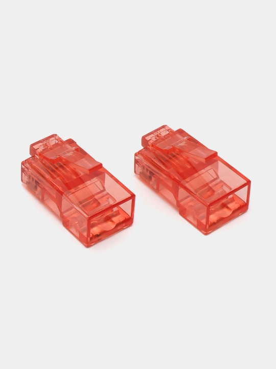 Коннектор RJ45 - CAT6, категория 6 не сквозной, цветной - 