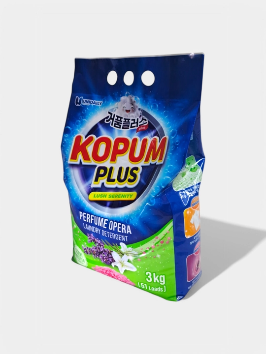 Kir yuvish kukuni, avtomat, xushbo'y iforli, Kopum plus - Koreya