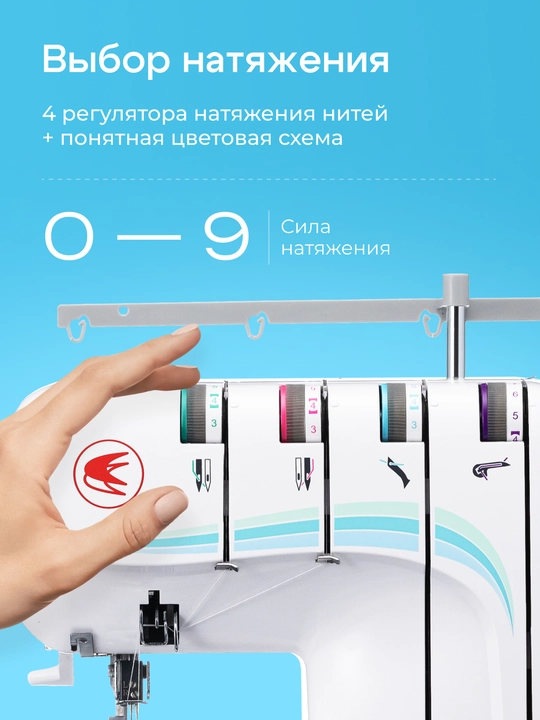 Оверлок CHAYKA NЕW WAVE 777