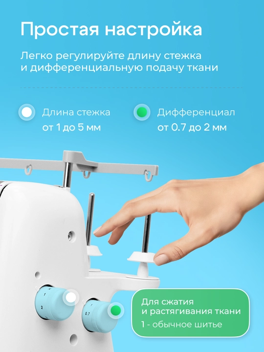Оверлок CHAYKA NЕW WAVE 777