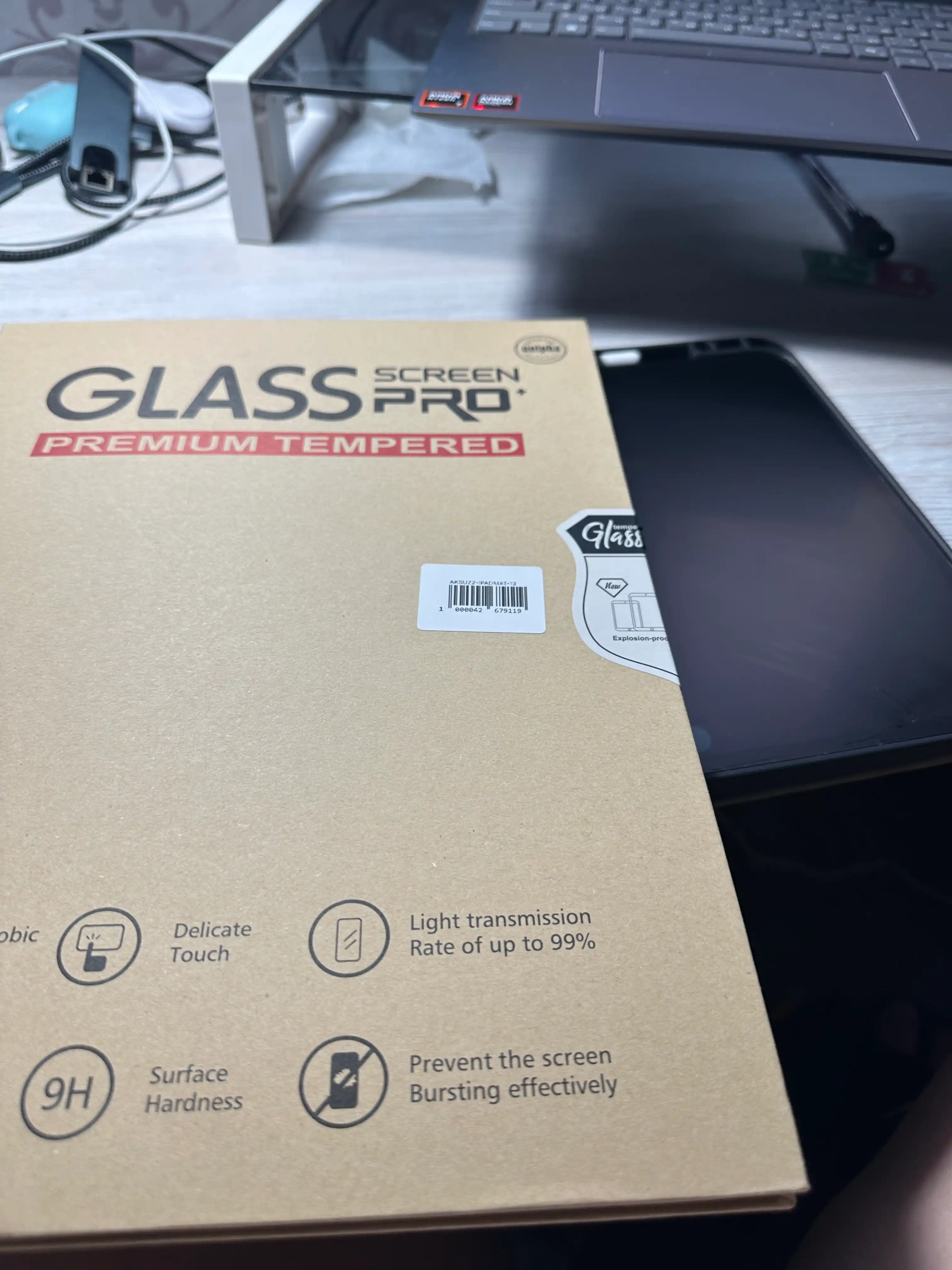 Mat himoya oyna iPad Pro/ Air/ Mini, 4/5/6/7/8/9/1011, M2/M3/M4, 10.2/10.9/11/13 uchun