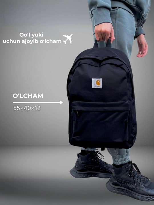 Erkaklar ryukzagi, kundalik, shahar, noutbuk va sayohatlar uchun mo‘ljallangan, USB portli