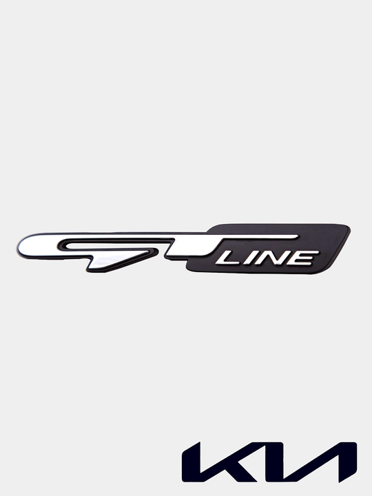 Kia K5, Picanto, Optima uchun GT Line magistralidagi emblema (tabel) yozuvi - 