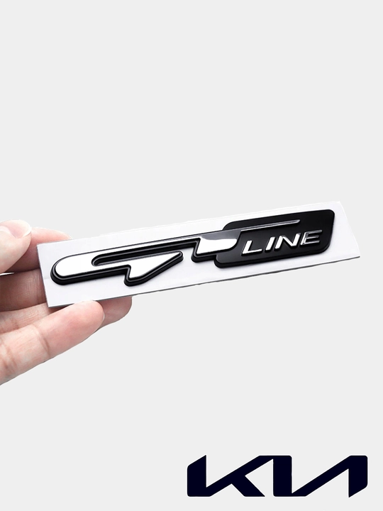 Kia K5, Picanto, Optima uchun GT Line magistralidagi emblema (tabel) yozuvi