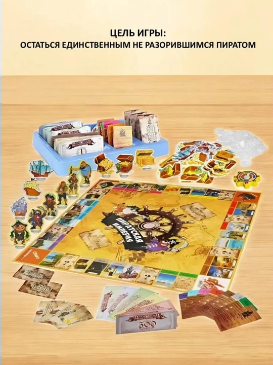 Настольная игра "Монополия" для всей семьи