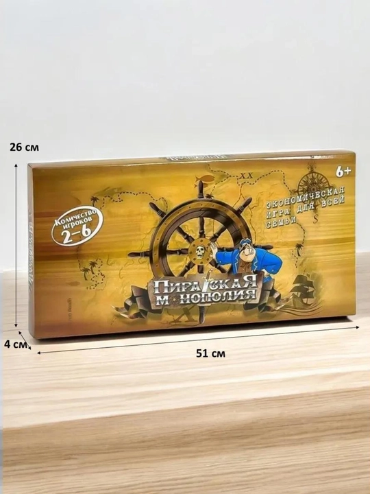Настольная игра "Монополия" для всей семьи
