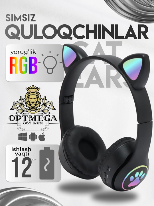 Simsiz Bluetooth quloqchinlar Pods Pro, Naushnik, pro, pods 3, pro5, max, Cat Ear, P9