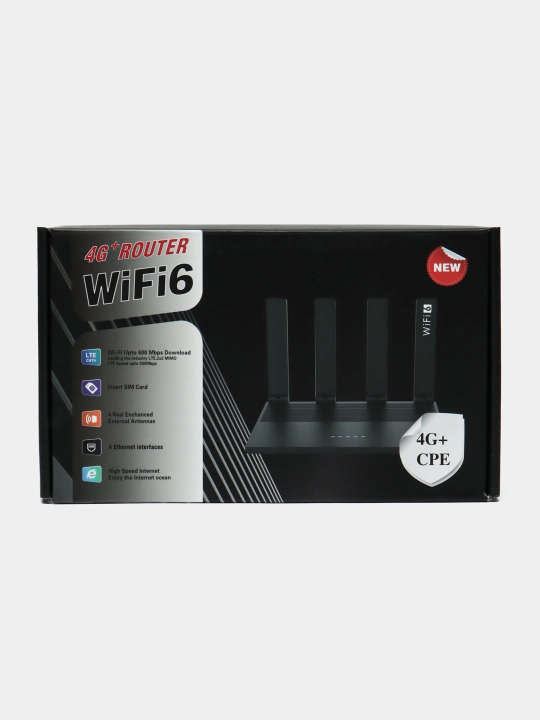4G+ WIFI6 ONXT CPE-906-E SIM-karta orqali Ishlaydigan router