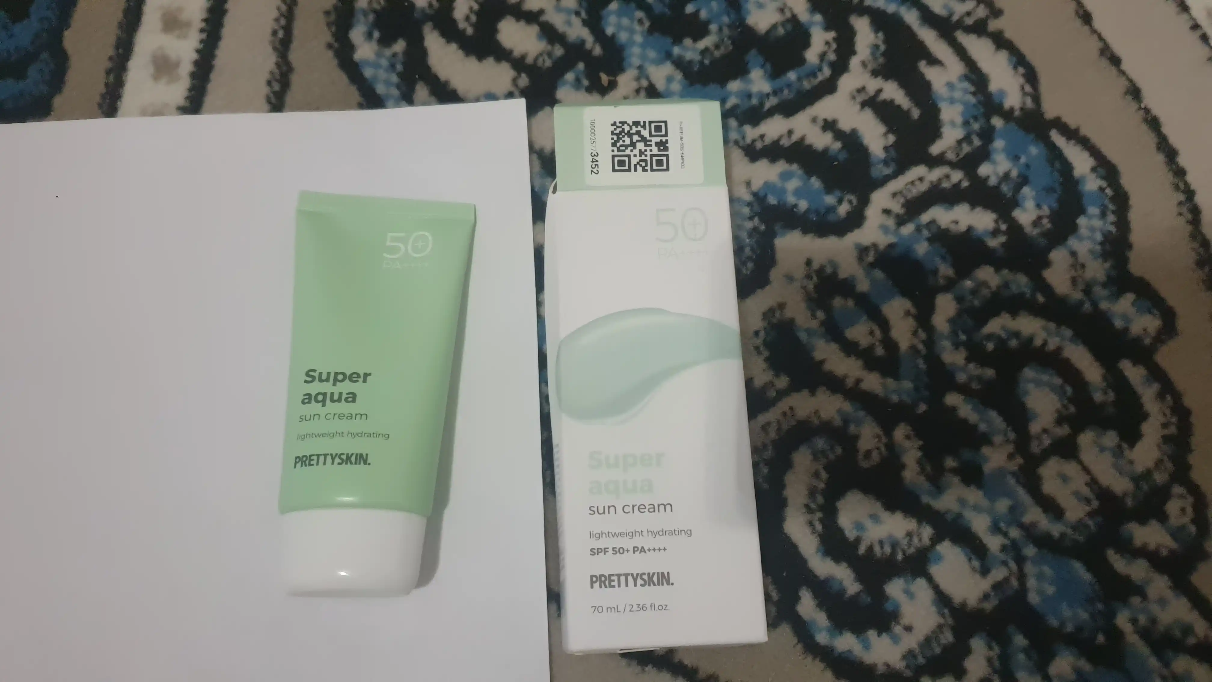 Quyoshdan himoyalovchi namlantiruvchi kremlar Prettyskin SPF50+ PA++++, 70 ml