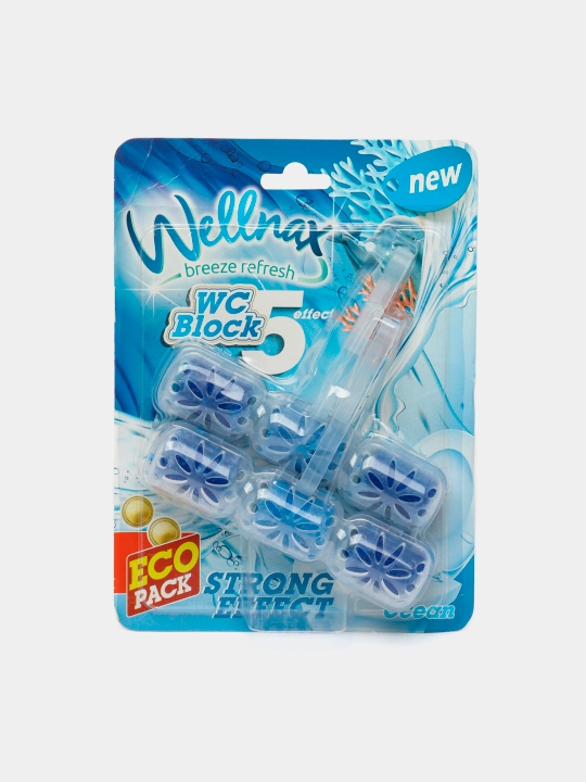 Подвесной туалетный блок Wellnax Океан, 2*50 г, X24 - 