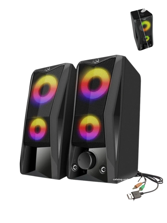 SVEN model-445 dinamik o'zgaruvchan RGB yoritgichli akustik tizim - 