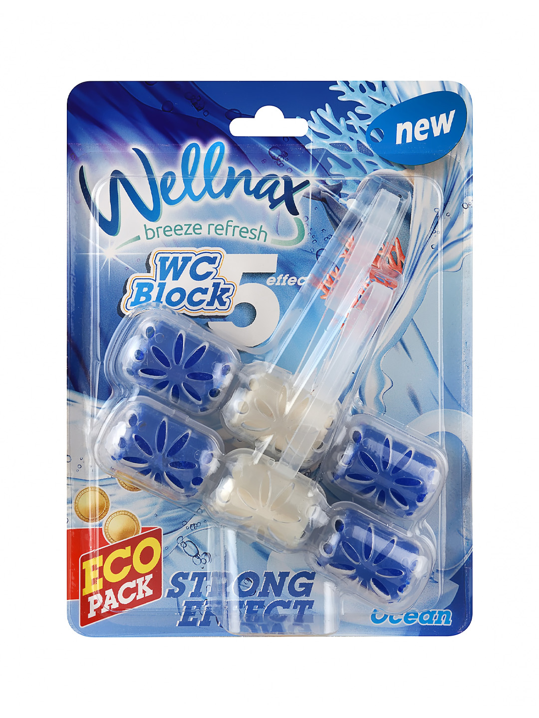 Wellnax BLUE dengiz shabadasi kubiklari, 2*50 g, X48 - 