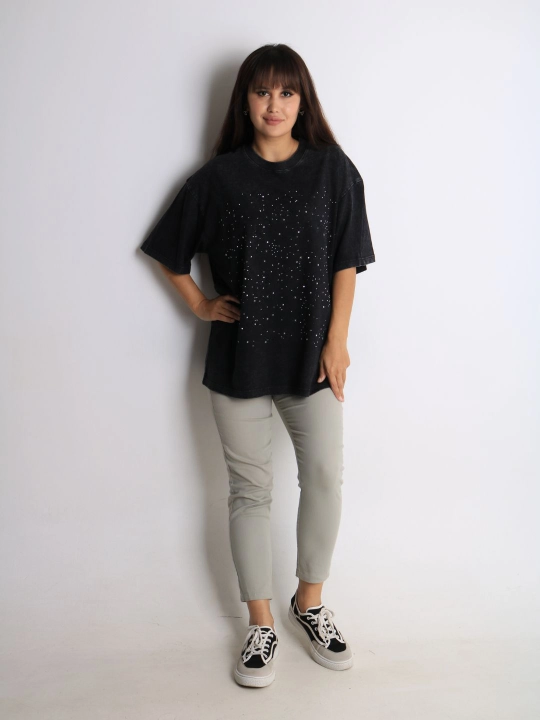 Ayollar futbolkasi oversize M–XL keng model