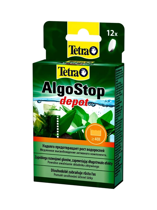 Tetra AlgoStop Depot uzoq muddatli suvo'tlar nazorat qilishga, 12 ta tabletka - 