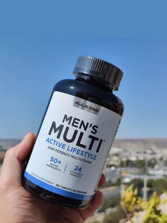 Vitaminlar va minerallar RULE1 mens Train DAILY MULTI VITAMIN, 90 tabletka, 180 tabletka