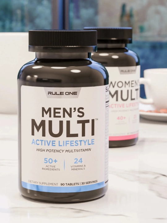 Vitaminlar va minerallar RULE1 mens Train DAILY MULTI VITAMIN, 90 tabletka, 180 tabletka