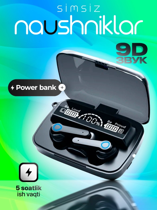 Simsiz minigarnituralar + Power banki