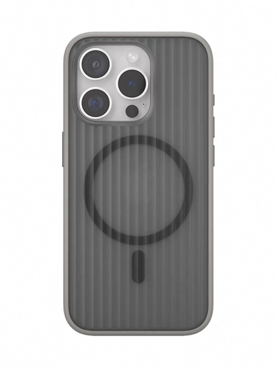 Чехол для iPhone 15/16 Pro/Max с текстурой в виде волны, совместим с MagSafe - 