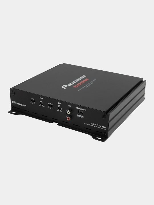 Стерео усилитель звука Pioneer GM-E7002 для авто, 2-канальный, 500 Вт