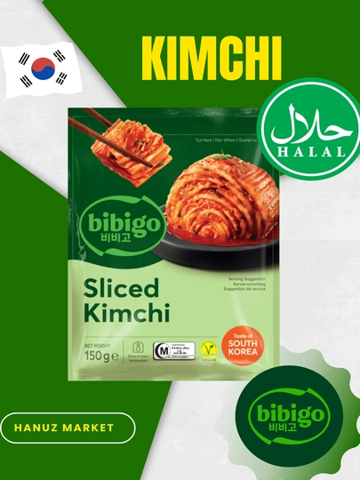 Кимчи Sliced Kimchi, 150 гр БИБИГО — HANUZ-SKIMCHI