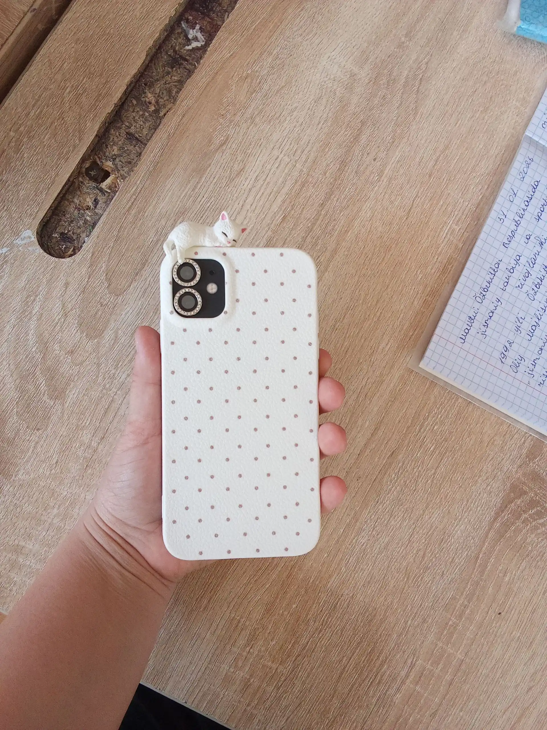 IPhone  11, 12, 13, 14, 15, 16, Pro Max, резинка чехол с кошкой, резиновый, Miamu 
