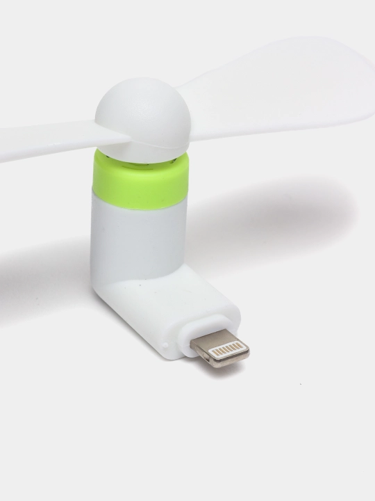 Мини-вентилятор для телефона, Type-C/Micro-USB подключение к смартфону