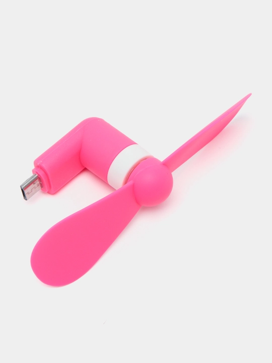 Мини-вентилятор для телефона, Type-C/Micro-USB подключение к смартфону