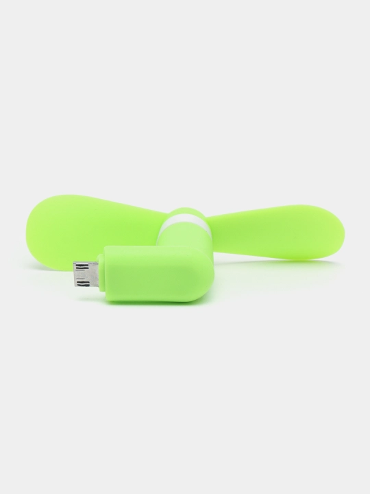 Мини-вентилятор для телефона, Type-C/Micro-USB подключение к смартфону