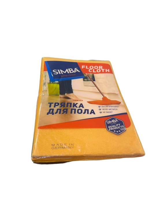 Тряпки SIMBA 4FLOOR для мытья окон, автомобилей и поли для дома - 