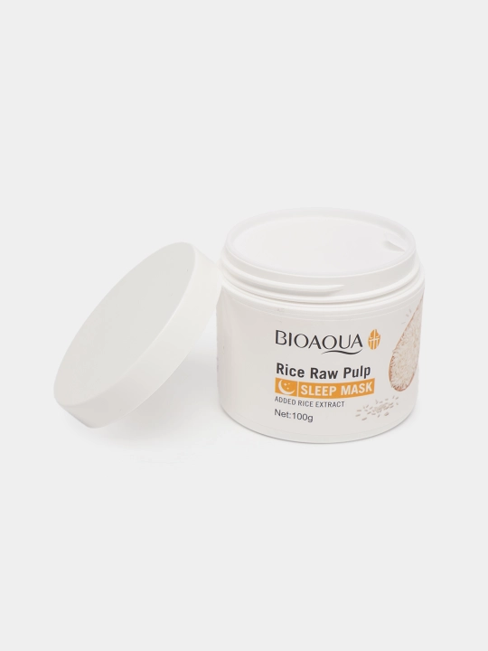 Rice Raw Pulp "Sleep Mask" увлажняющая, повышающая эластичность успокаивающая маска